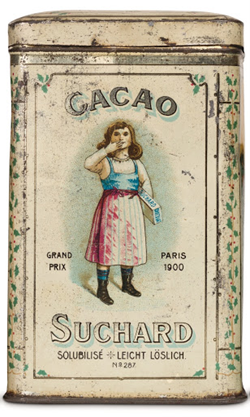 Cacao Suchard Tin Can