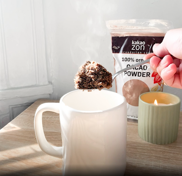 Chocolate Soufflé in a Mug