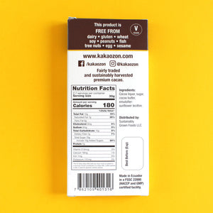 KakaoZon 63% Dark Chocolate • 2.82oz Bar