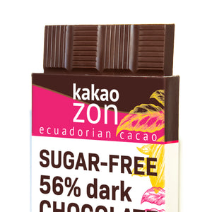 KakaoZon 56% Sugar-Free Chocolate • 2.82oz Bar
