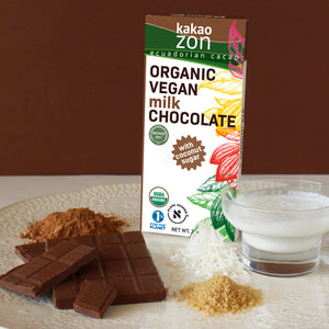Organic Vegan Milk Chocolate • 2.82oz Bar