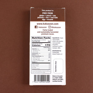 KakaoZon Milk Chocolate • 2.82oz Bar