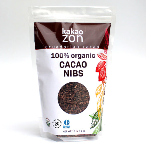 KakaoZon 100% Organic Cacao Nibs • 16oz