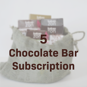 5 Chocolate Bar Subscription