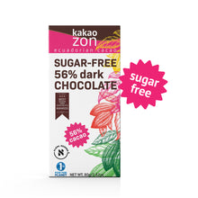 Load image into Gallery viewer, KakaoZon 56% Sugar-Free Chocolate • 2.82oz Bar