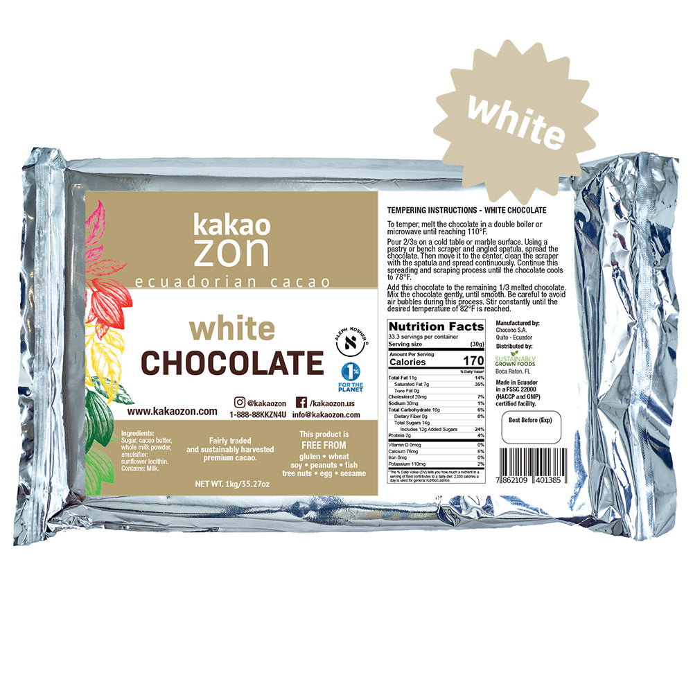 KakaoZon White Chocolate Gourmet • 35.27oz